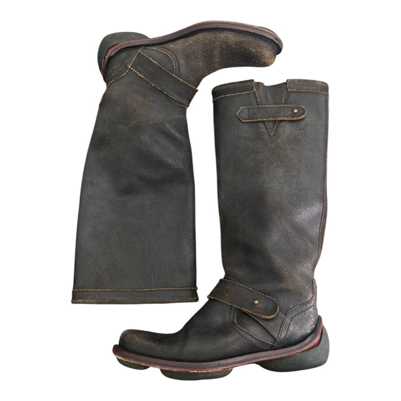 Marithé & Girbaud leather boots