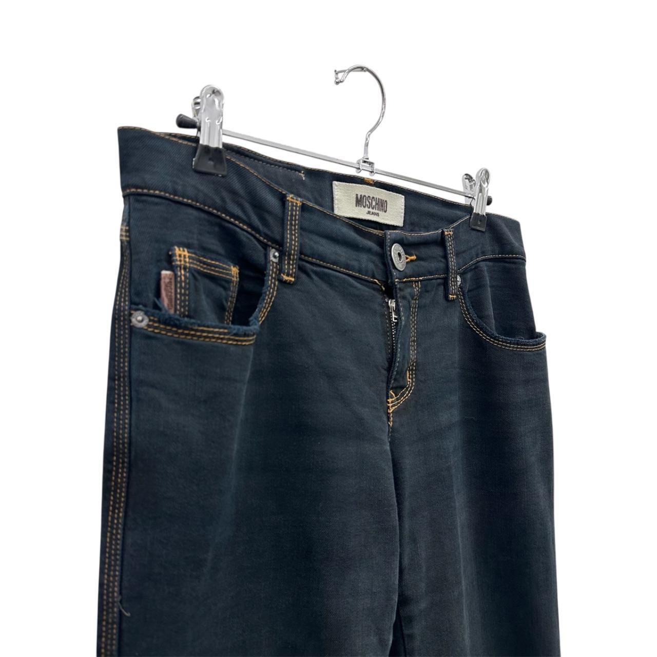 Moschino bootcut jeans with stitching
