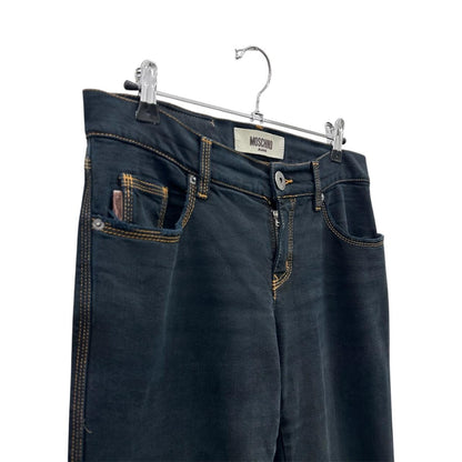 Moschino bootcut jeans with stitching