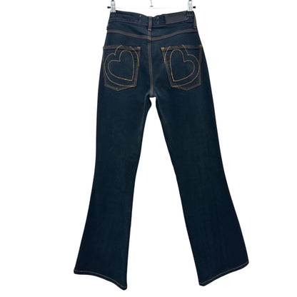Moschino bootcut jeans with stitching