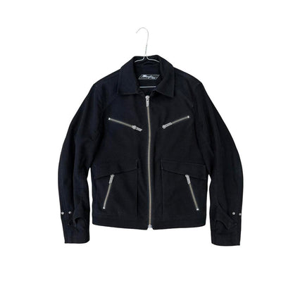Mugler men cotton bomber jacket