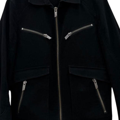 Mugler men cotton bomber jacket