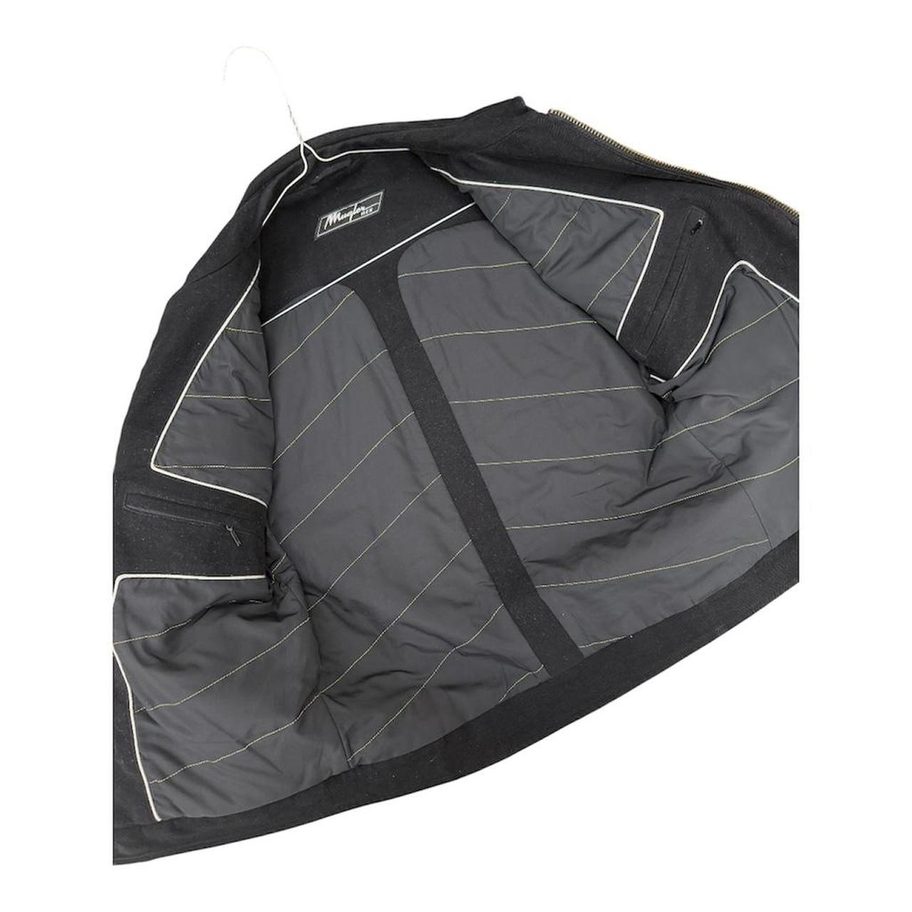 Mugler men cotton bomber jacket
