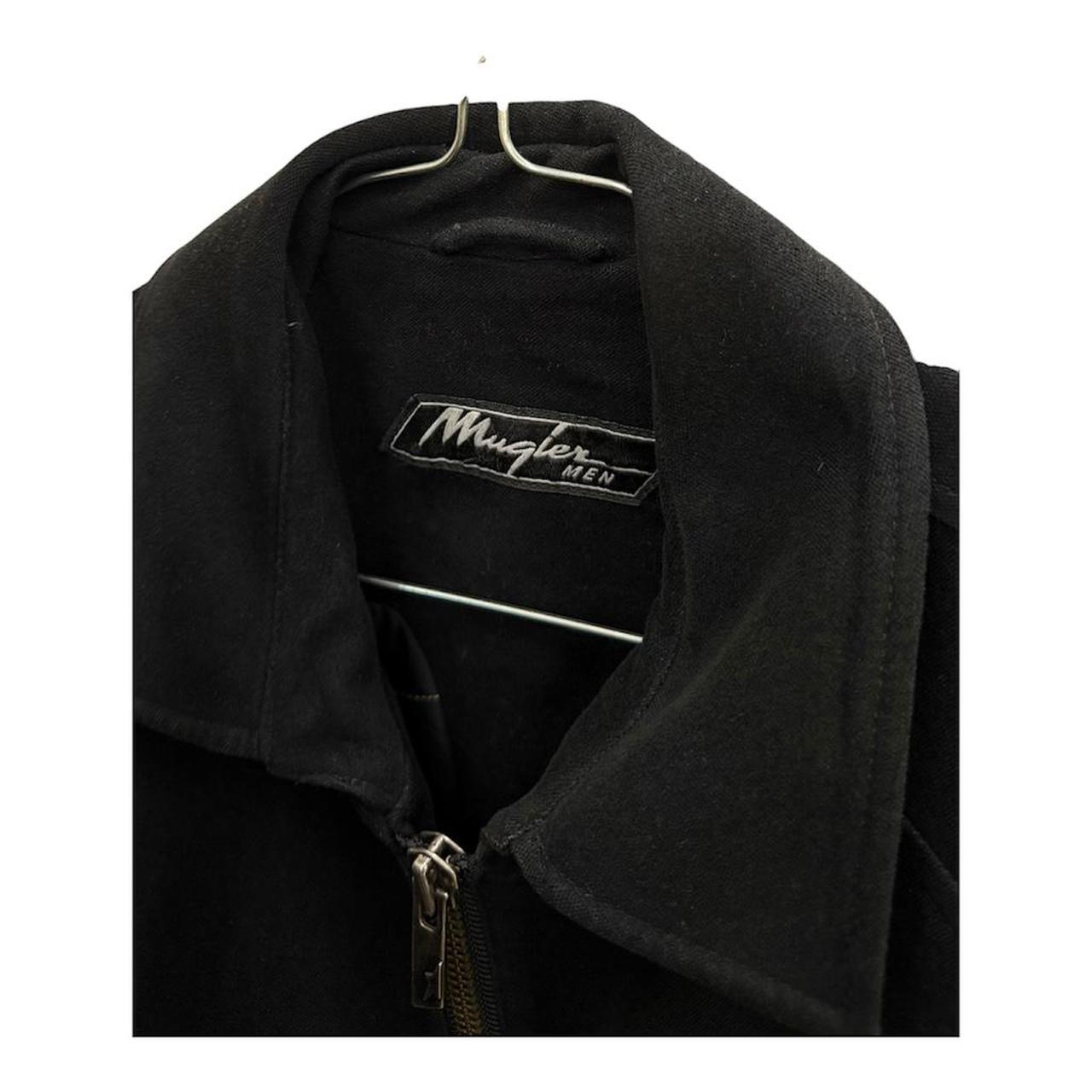 Mugler men cotton bomber jacket