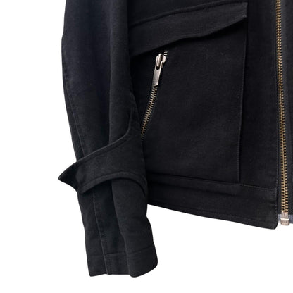 Mugler cotton zip-up jacket