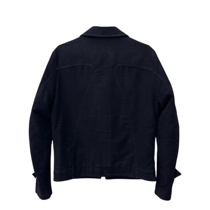 Mugler cotton zip-up jacket