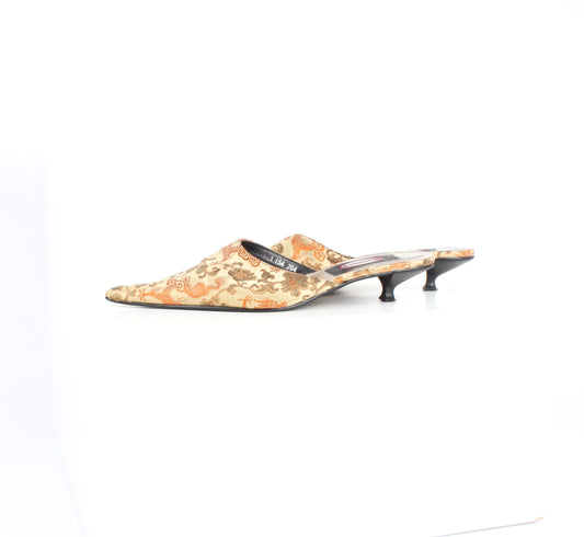 Y2K ornamental mules