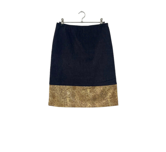 90s patchwork skirt