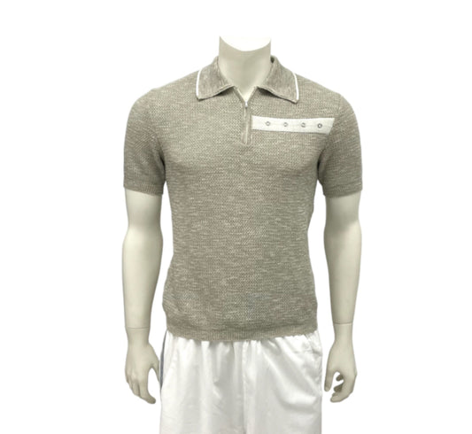 90s knitted polo