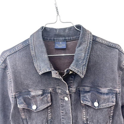 Trussardi washed denim jacket