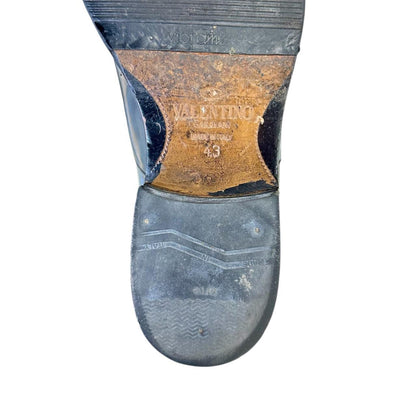 Valentino patent Oxford shoes