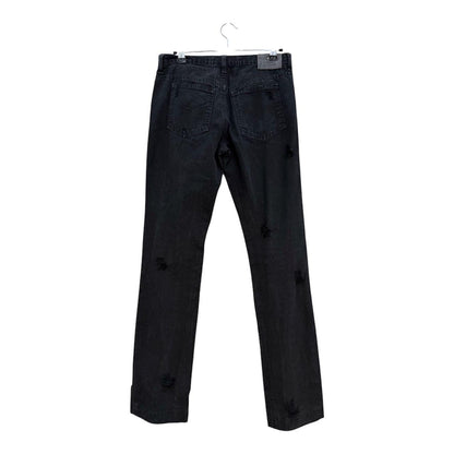 Versace JC leg chain jeans