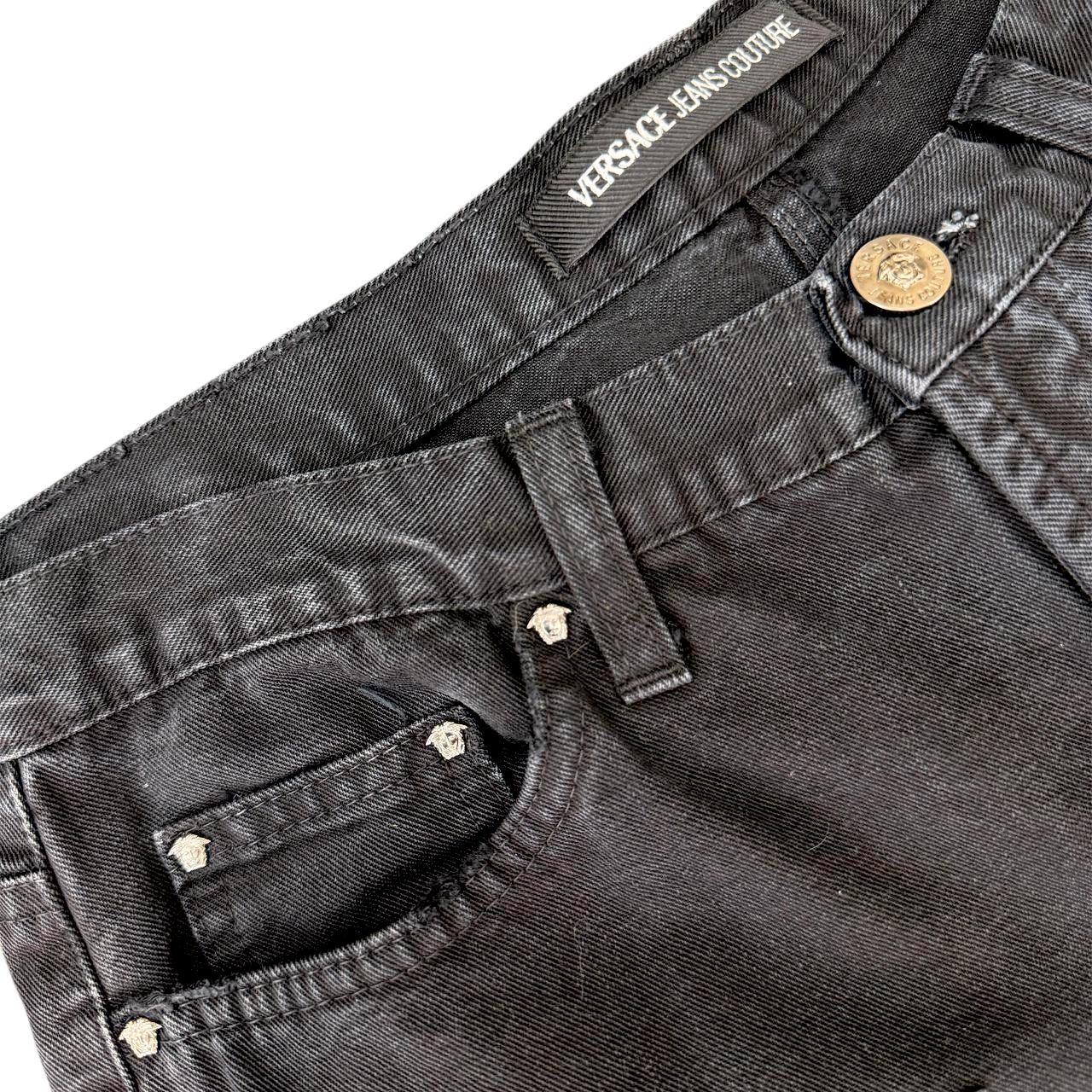 Versace JC leg chain jeans